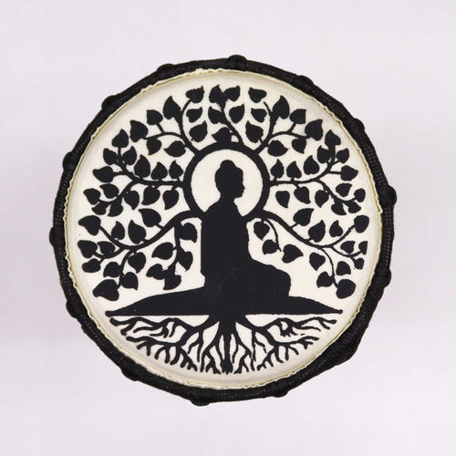 Buddha Wide Top Djembe Drum - 13cm - Irama Nusa