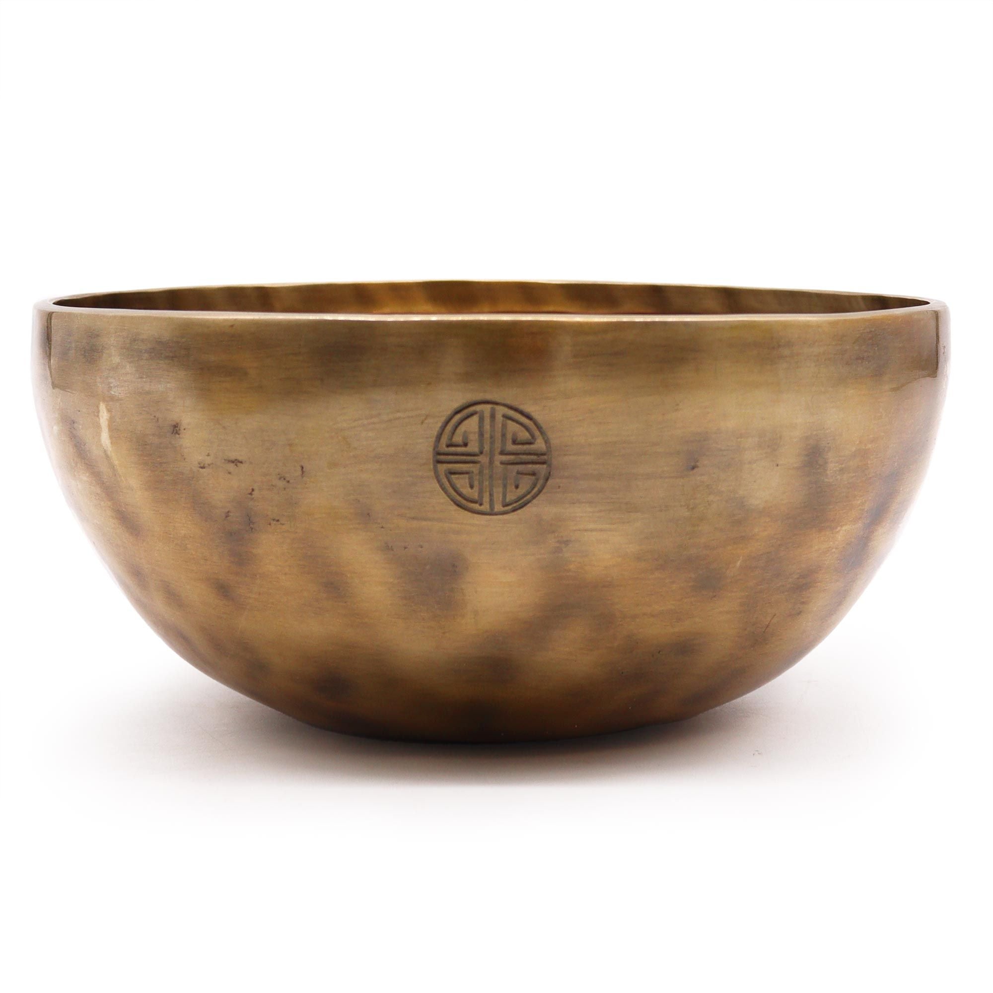 Product image of Extra Large Nepalese Moon Bowl - (approx 1450g) - 22cm (view 1), showing a singing bowl with visible moon design details; size details including 1450g, 22cm.