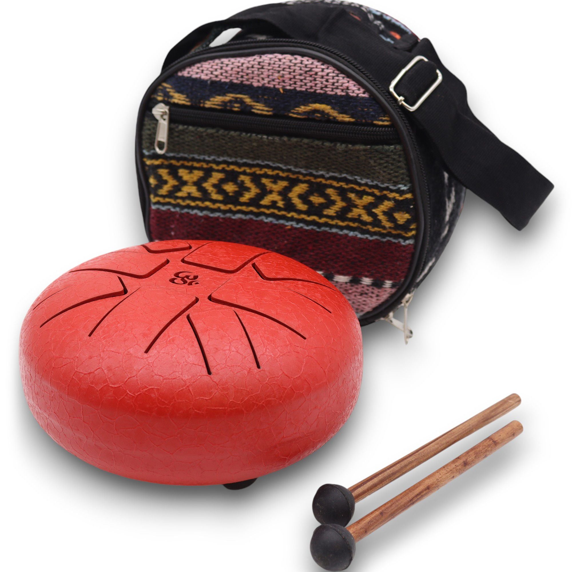 Hapi Drum Om Red- 16cm - Irama Nusa