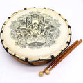 Hamsa Shamanic Drum with Two Sticks - 30cm - Irama Nusa