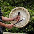 Spirit of the Wolf - Sharman Drum & Stick- Tunable - 40cm - Irama Nusa