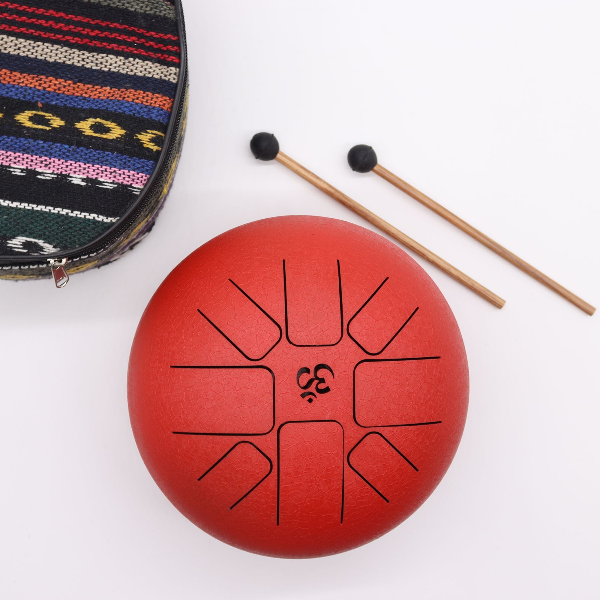 Med Hapi Drum Om Red- 22x16cm - Irama Nusa