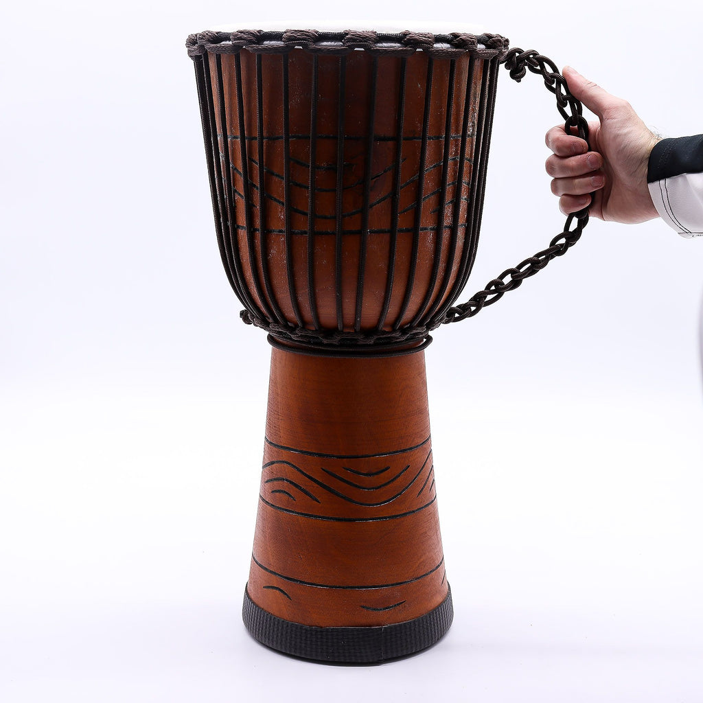 Large Pro Djembe Drum - Freedom Rhythm (high) - 50cm (22cm Dia) - Irama Nusa