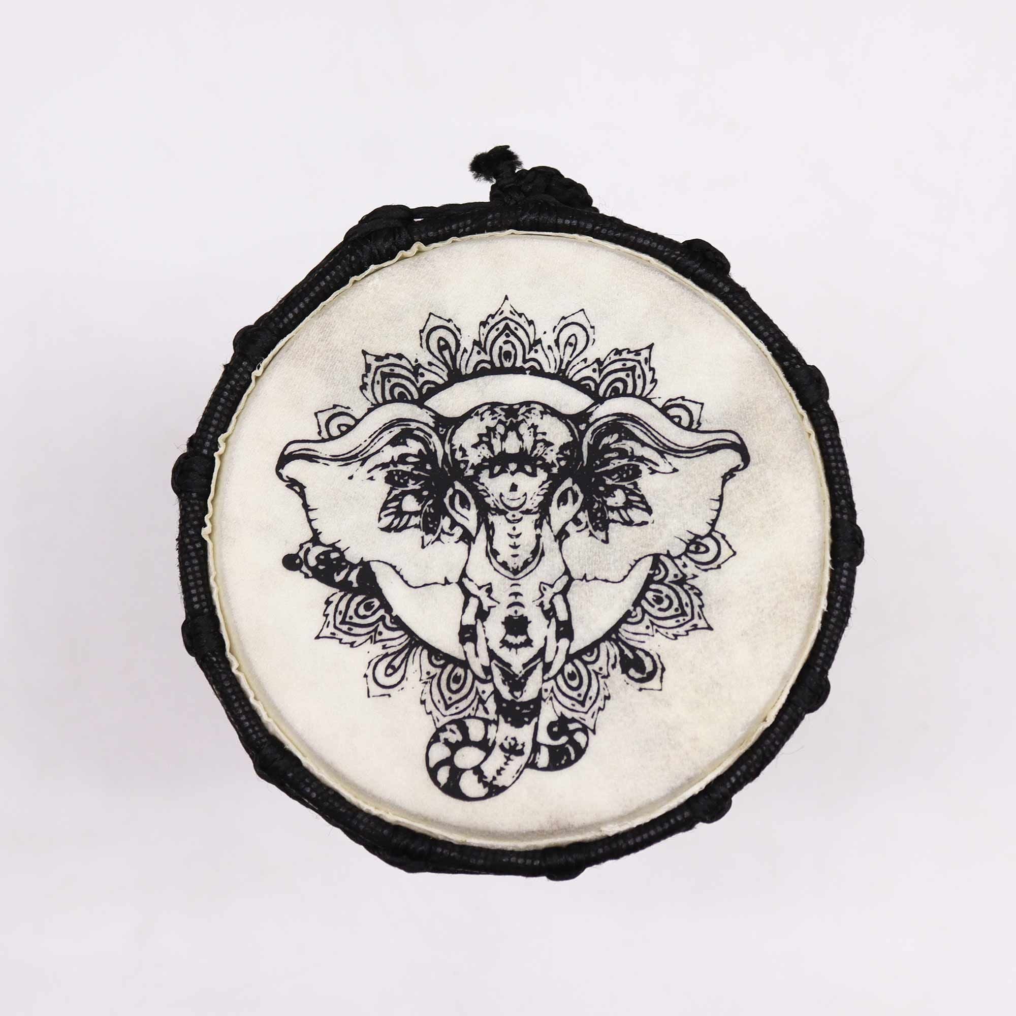 Elephant Wide Top Djembe Drum - 20cm - Irama Nusa