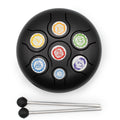 Low Med Hapi Drum Black Chakra- 14x7cm - Irama Nusa