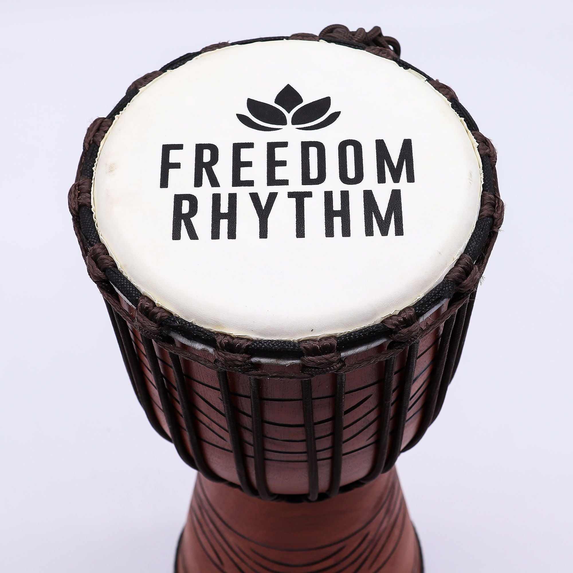 Medium Pro Djembe Drum - Freedom Rhythm (high) - 40cm (18cm Dia) - Irama Nusa