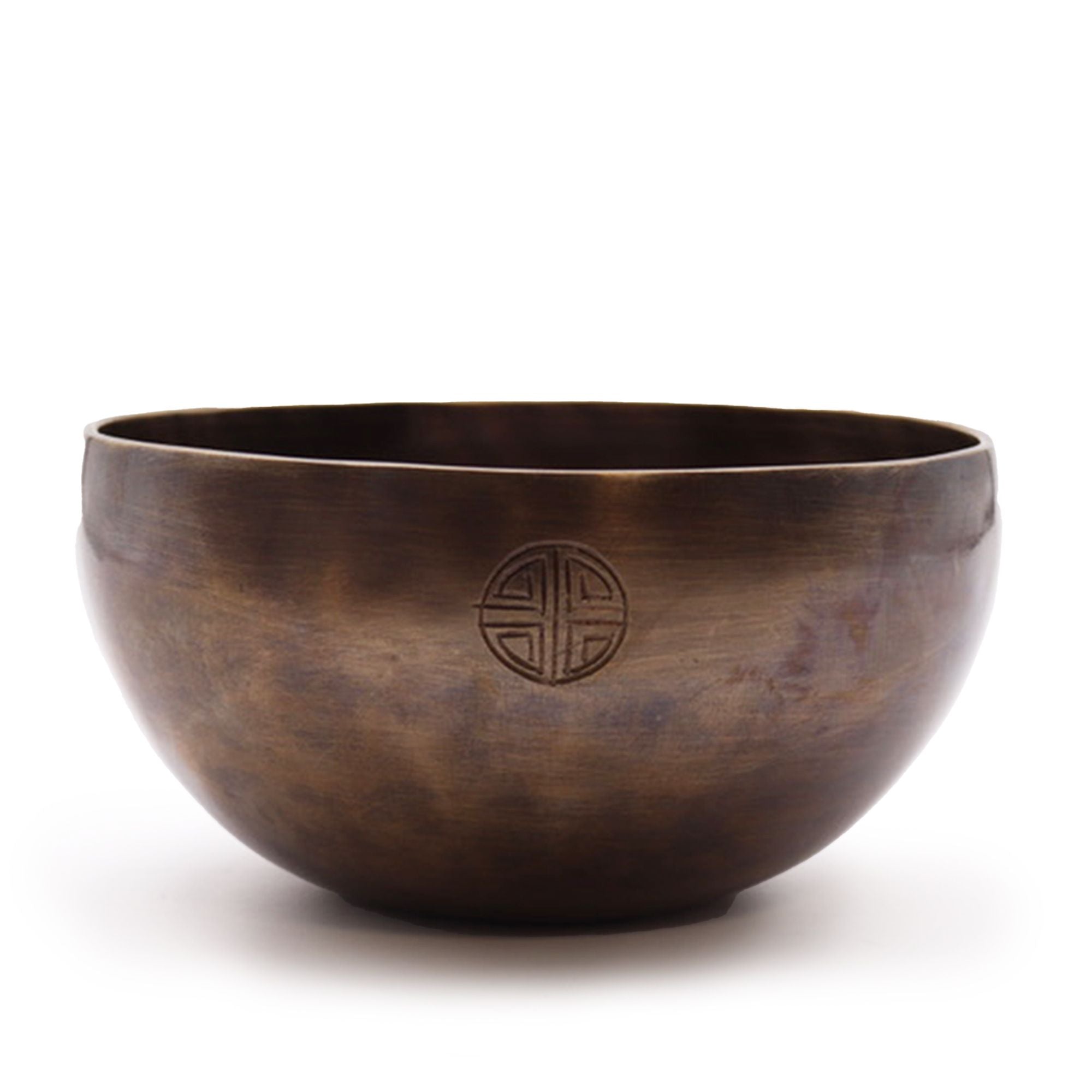 Large Indian Moon Phase Singing Bowl - (approx 850g) - 17cm - Irama Nusa
