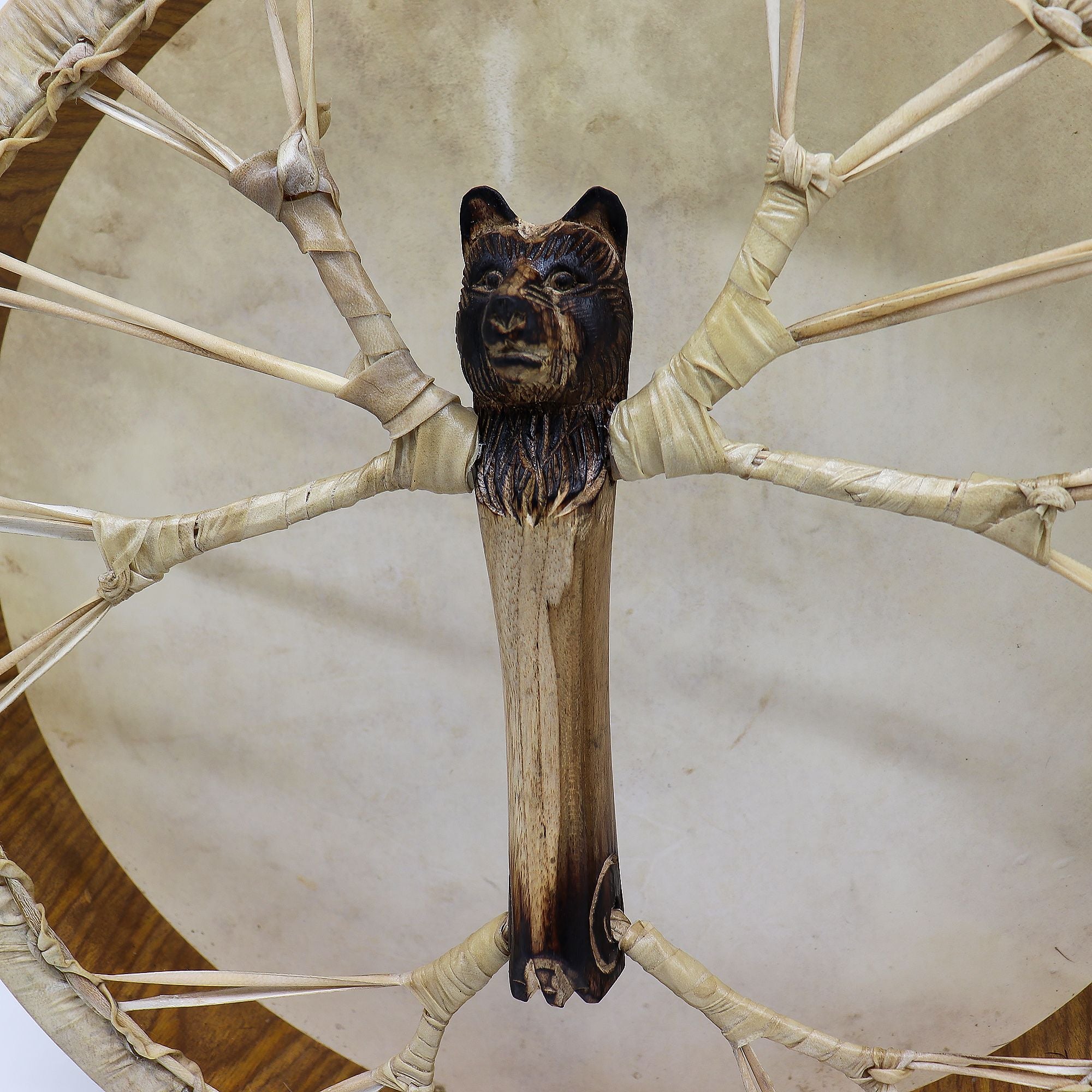 Spirit of the Bear - Shaman Drum & Stick- Tunable - 40cm - Irama Nusa