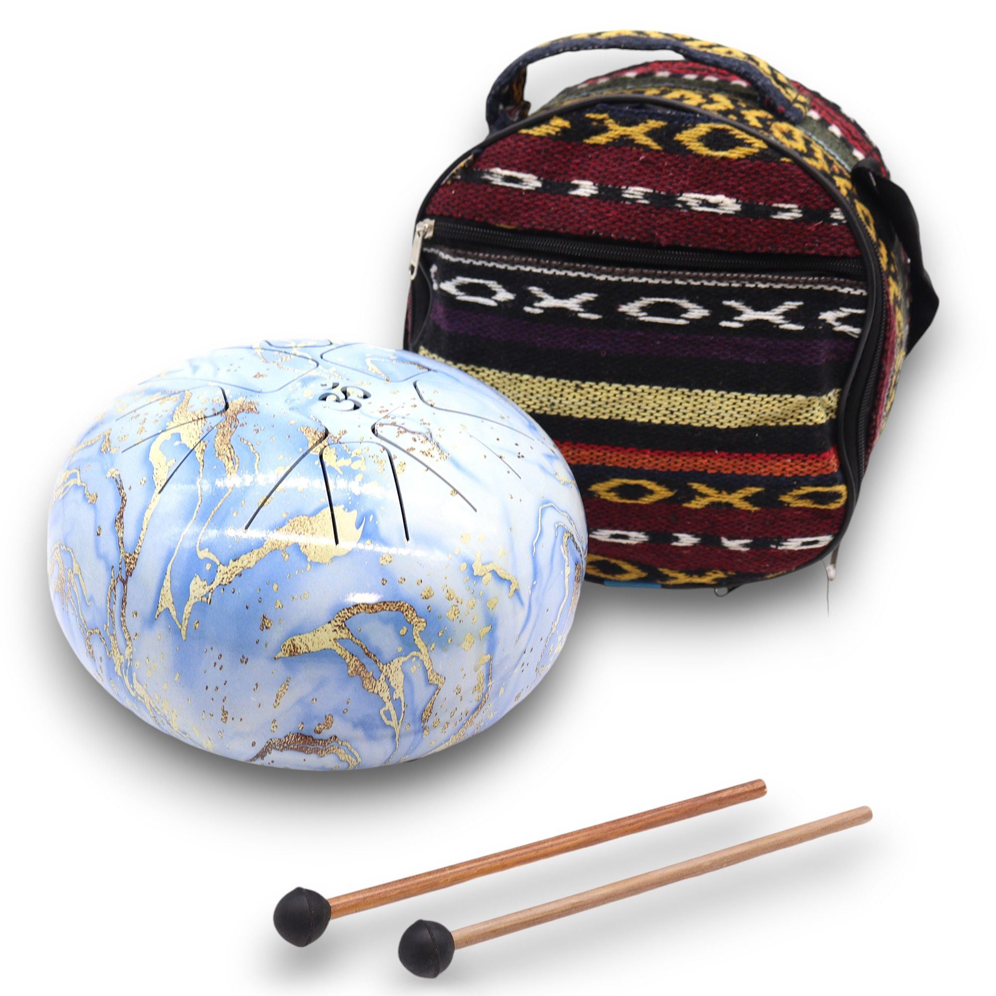 Med Hapi Drum Blue Sky- 22x18cm - Irama Nusa