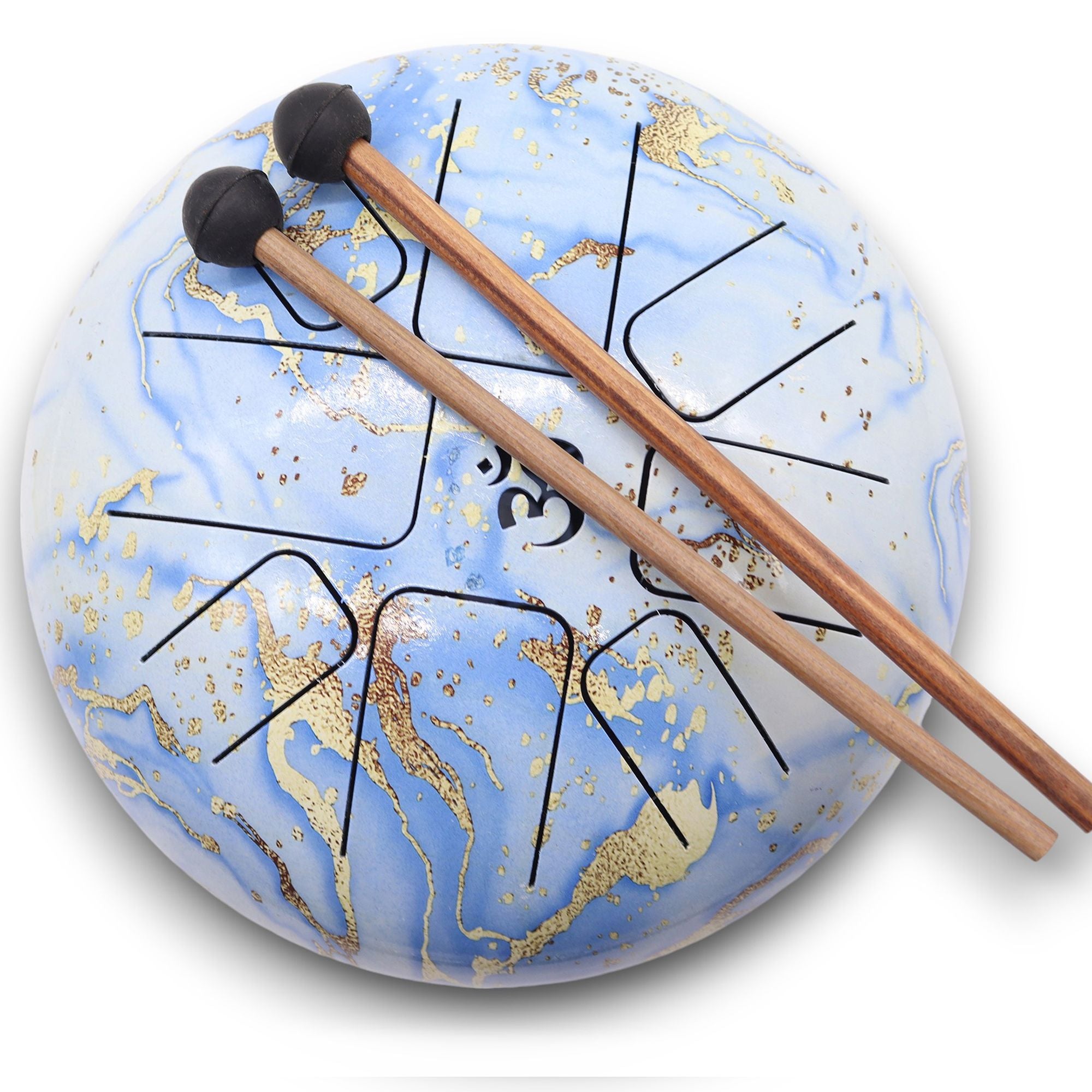 Med Hapi Drum Blue Sky- 22x18cm - Irama Nusa
